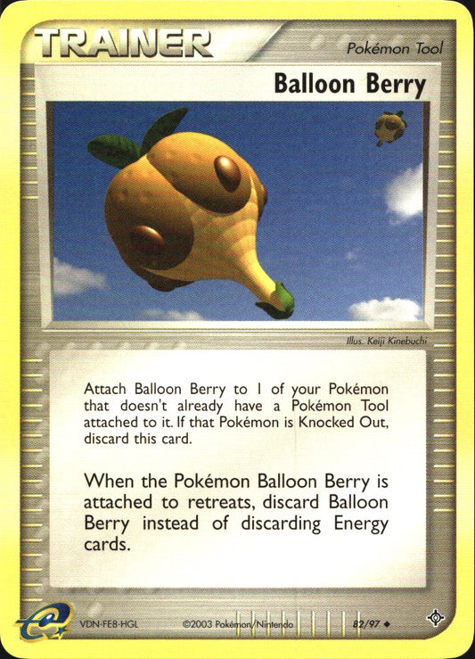 Balloon Berry 82/97 Uncommon Dragon Pokemon Near Mint