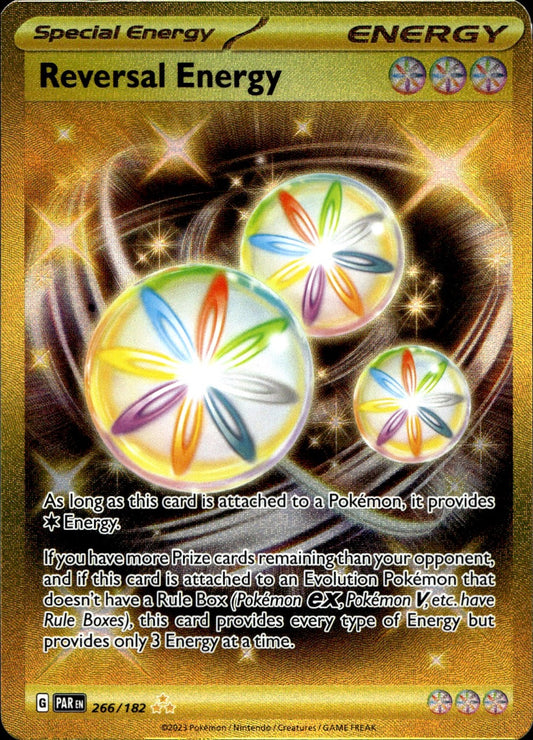 Reversal Energy 266/182 Hyper Rare Paradox Rift Pokemon Near Mint