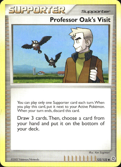 Professor Oak's Visit 122/132 Uncommon Secret Wonders Pokemon Near Mint