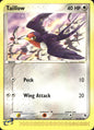 Taillow 72/109 Common Ruby & Sapphire Pokemon Near Mint
