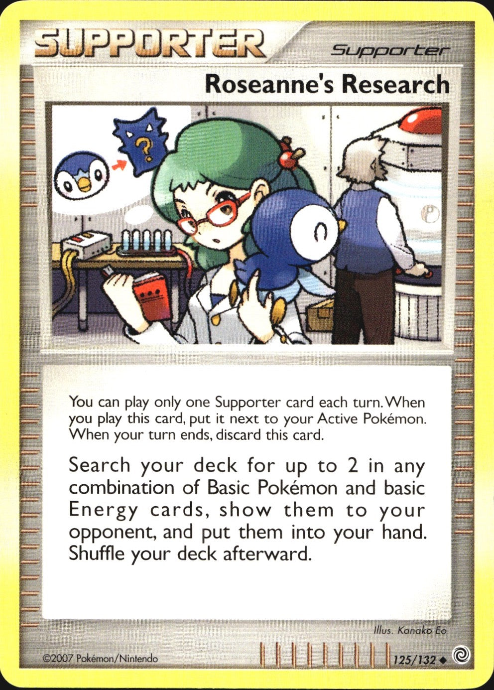 Roseanne's Research 125/132 Uncommon Secret Wonders Pokemon Near Mint