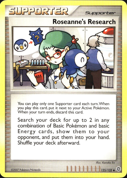 Roseanne's Research 125/132 Uncommon Secret Wonders Pokemon Near Mint