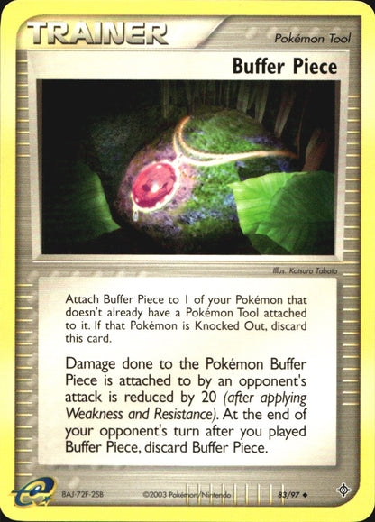 Buffer Piece 83/97 Uncommon Dragon Pokemon Near Mint