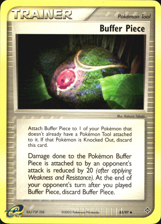 Buffer Piece 83/97 Uncommon Dragon Pokemon Near Mint