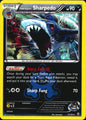 Team Aqua's Sharpedo 21/34 Holo Rare Double Crisis Pokemon Near Mint