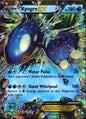 Kyogre EX 54/160 Holo EX Rare Primal Clash Pokemon Near Mint