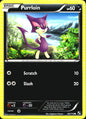 Purrloin 66/114 Common Black & White Pokemon Near Mint