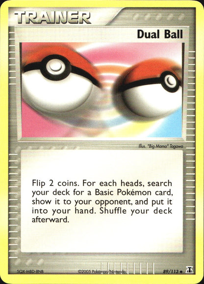 Dual Ball 89/113 Uncommon Delta Species Pokemon Near Mint