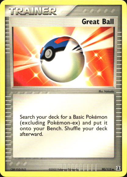 Great Ball 90/113 Uncommon Delta Species Pokemon Near Mint