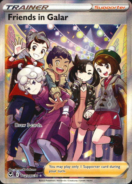 Friends in Galar TG23/TG30 Rare Ultra Silver Tempest Trainer Gallery Pokemon NM