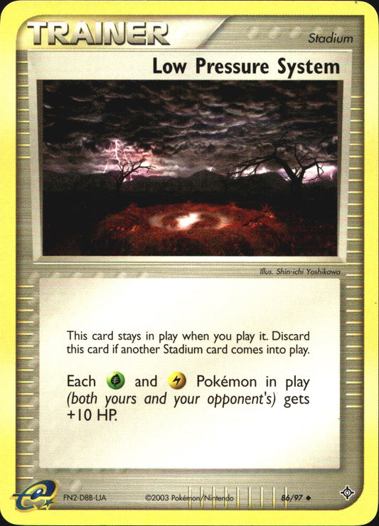 Low Pressure System 86/97 Uncommon Dragon Pokemon Near Mint