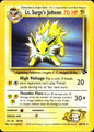 Lt. Surge's Jolteon 28/132 Rare Gym Challenge Pokemon Near Mint
