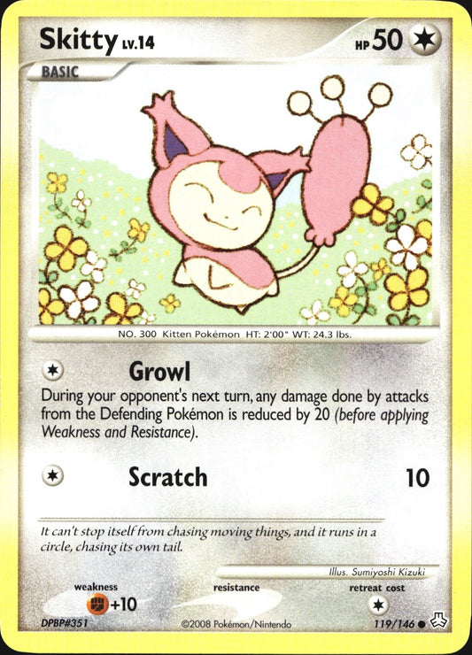 Skitty 119/146 Common Legends Awakened Pokemon Near Mint