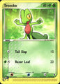 Treecko 76/109 Common Ruby & Sapphire Pokemon Near Mint