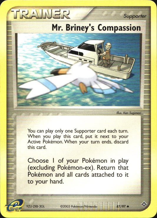 Mr. Briney's Compassion 87/97 Uncommon Dragon Pokemon Near Mint