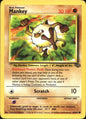 Mankey 55/64 Common Jungle Pokemon Near Mint