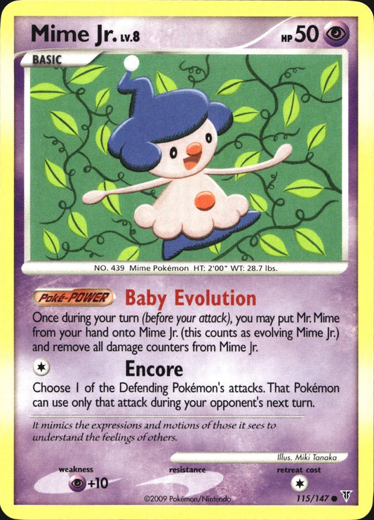 Mime Jr. 115/147 Common Supreme Victors Pokemon Near Mint