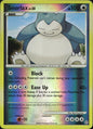 Snorlax 37/130 Rare Diamond & Pearl Pokemon Reverse Holo Near Mint