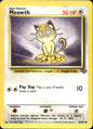 Meowth 56/64 Common Jungle Pokemon Near Mint