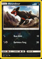 Houndour 58/111 Common Crimson Invasion Pokemon Reverse Holo Near Mint