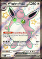 Wigglytuff ex 222/091 Shiny Ultra Rare Paldean Fates Pokemon Near Mint