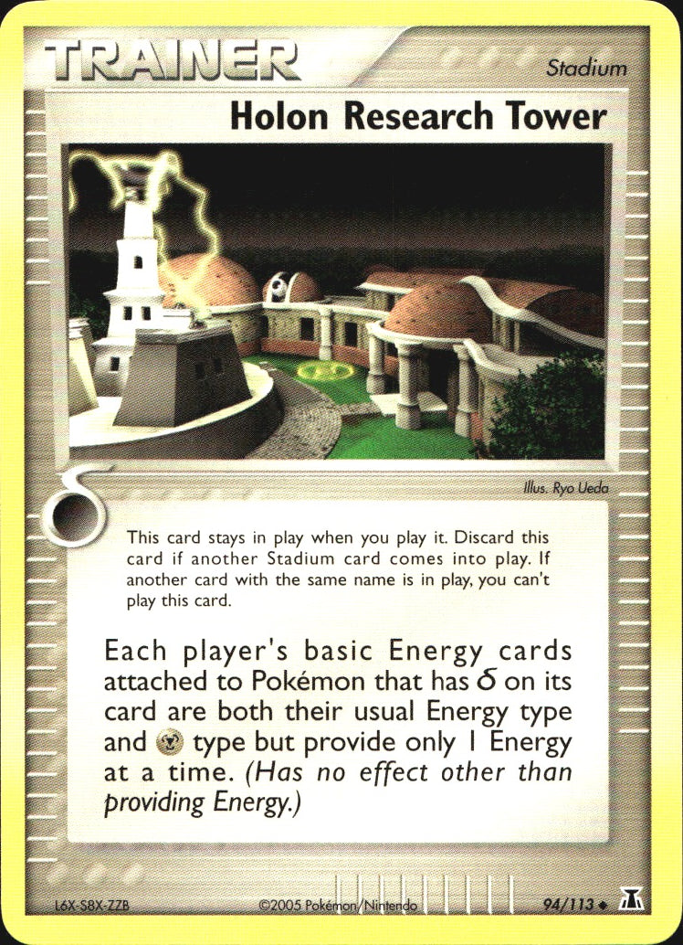 Holon Research Tower 94/113 Uncommon Delta Species Pokemon Near Mint