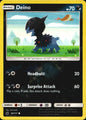 Deino 60/111 Common Crimson Invasion Pokemon Reverse Holo Near Mint