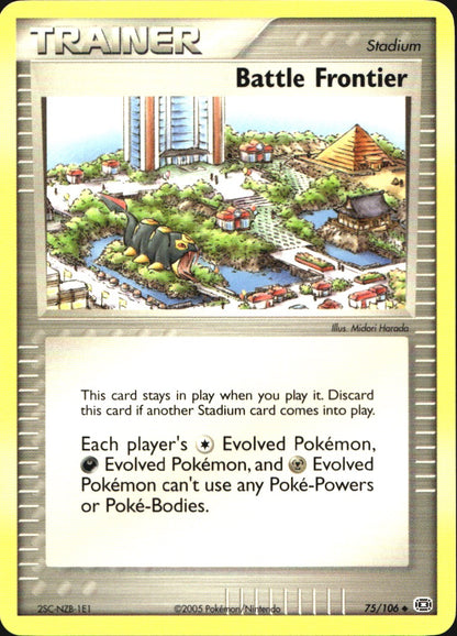 Battle Frontier 75/106 Uncommon Emerald Pokemon Near Mint