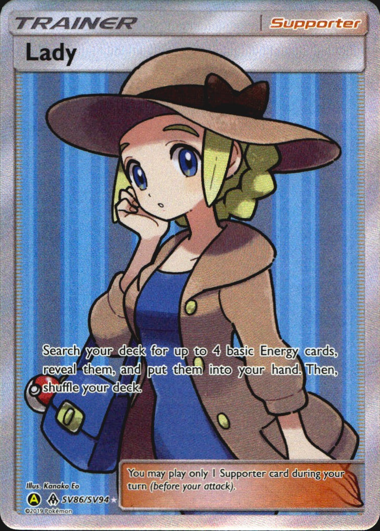 Lady SV86/SV94 Rare Ultra Hidden Fates Shiny Vault Pokemon Near Mint