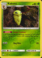 Kakuna 4/181 Uncommon Team Up Pokemon Reverse Holo Near Mint