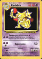 Kadabra 32/102 Uncommon Base Set Pokemon Near Mint