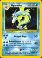 Gyarados 6/102 Holo Rare Base Set Unlimited Pokemon Moderately Played