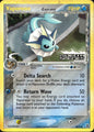 Vaporeon 18/113 Delta Species Pokemon Reverse Holo Moderately Played