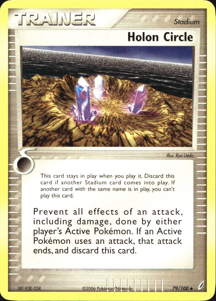 Holon Circle 79/100 Uncommon Crystal Guardians Pokemon Near Mint