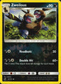 Zweilous 61/111 Uncommon Crimson Invasion Pokemon Reverse Holo Near Mint