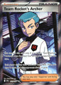 Team Rocket's Archer 223/182 Ultra Rare Destined Rivals Pokemon Near Mint