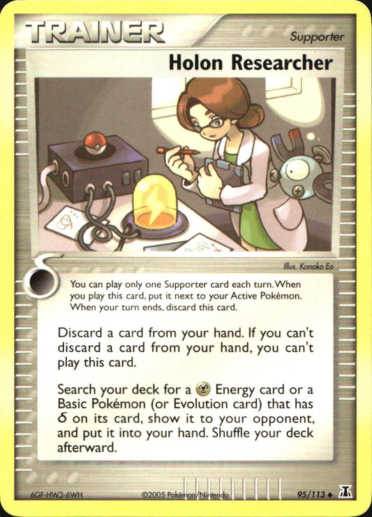 Holon Researcher 95/113 Uncommon Delta Species Pokemon Near Mint