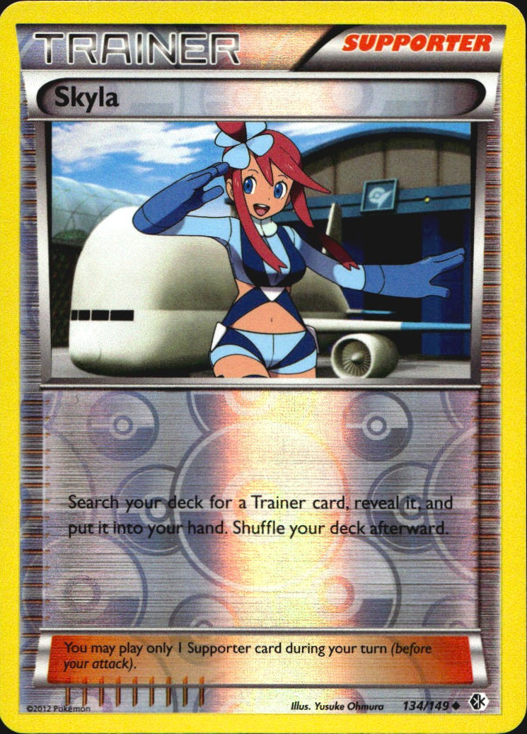 Skyla 134/149 Holo League & Championship Cards Pokemon Reverse Holo NM