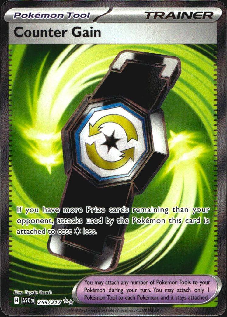 Counter Gain 259/217 Ultra Rare ME: Ascended Heroes Pokemon Near Mint