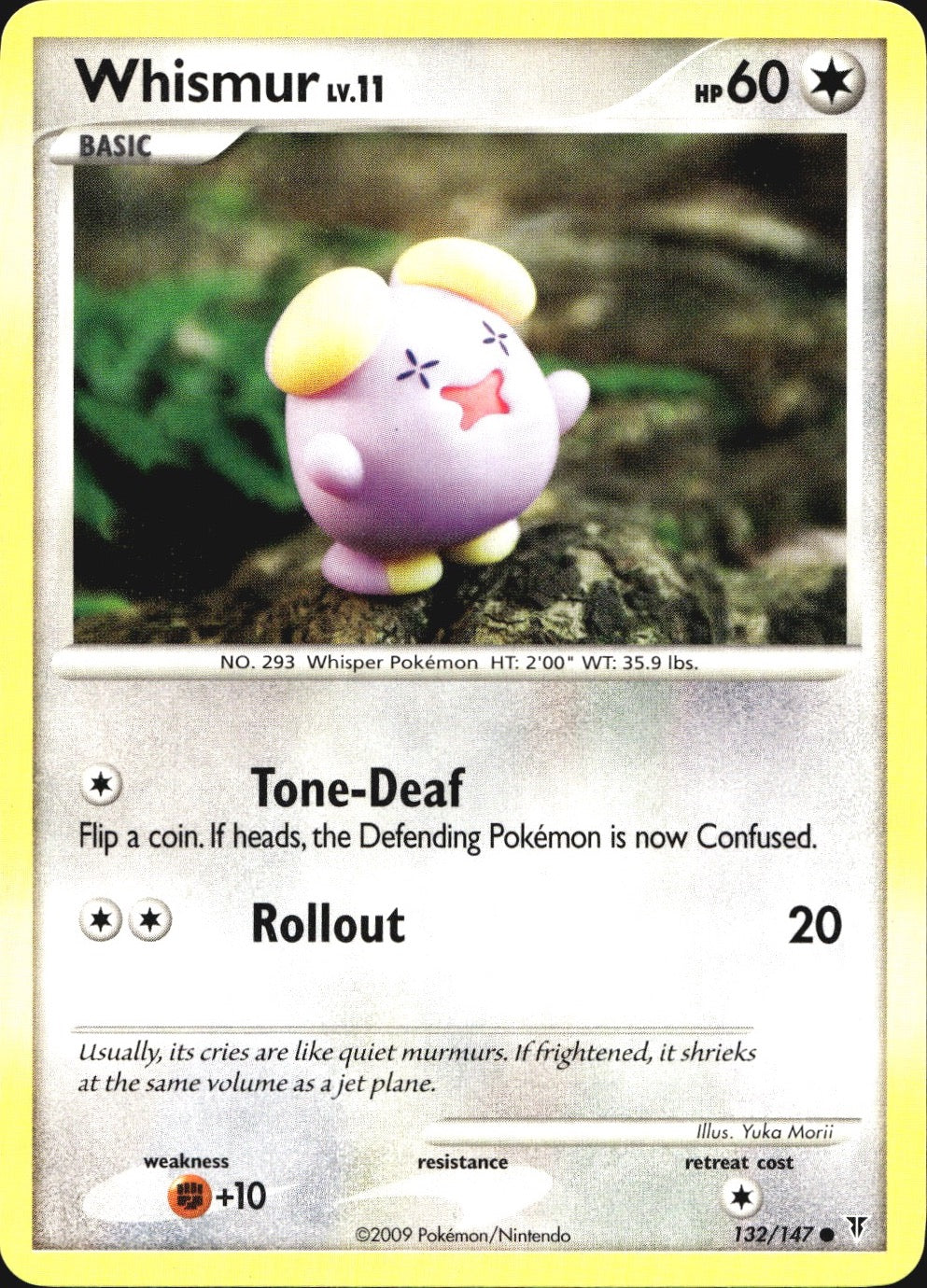 Whismur 132/147 Common Supreme Victors Pokemon Near Mint