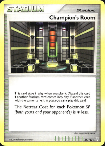 Champion's Room 135/147 Uncommon Supreme Victors Pokemon Near Mint
