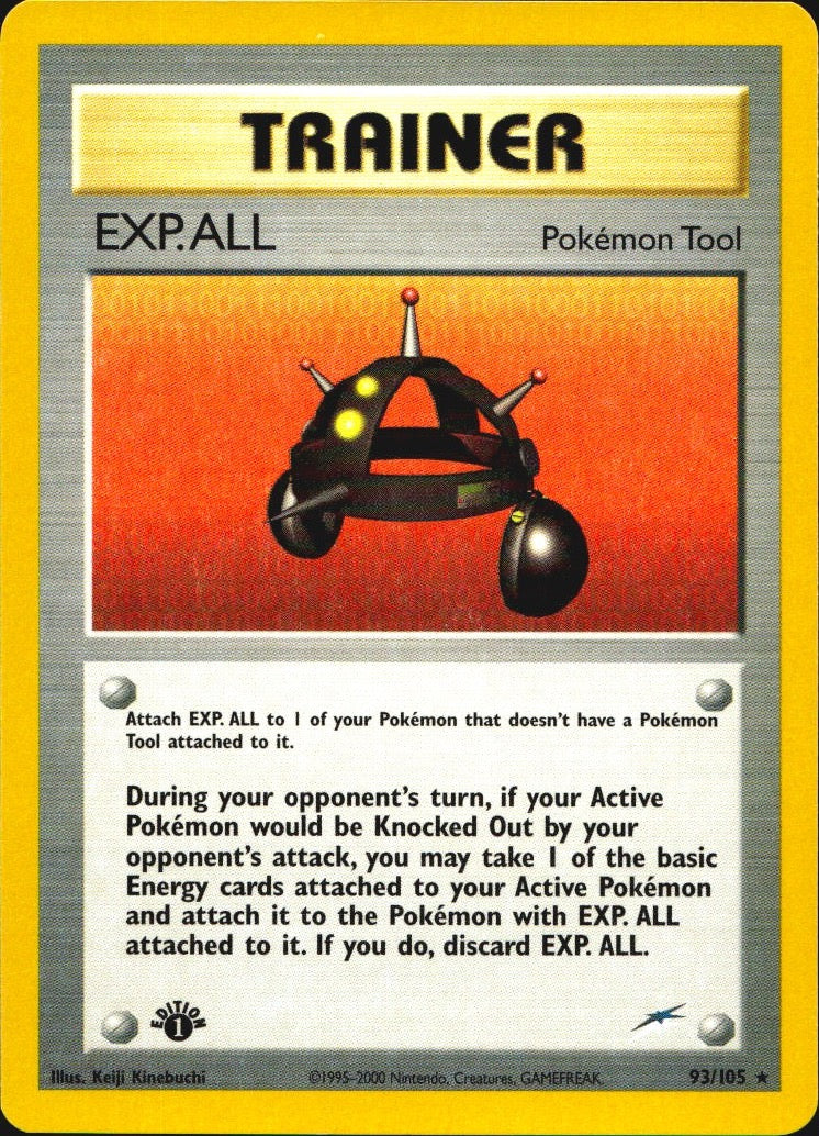 EXP.ALL 93/105 Rare Neo Destiny Pokemon 1st Edition Near Mint