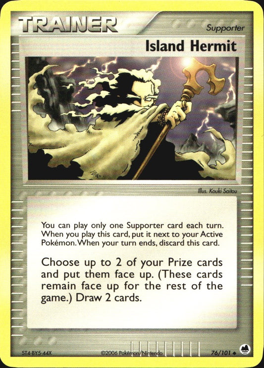 Island Hermit 76/101 Uncommon Dragon Frontiers Pokemon Near Mint