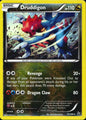 Druddigon 70/106 Holo Rare Flashfire Pokemon Reverse Holo Near Mint