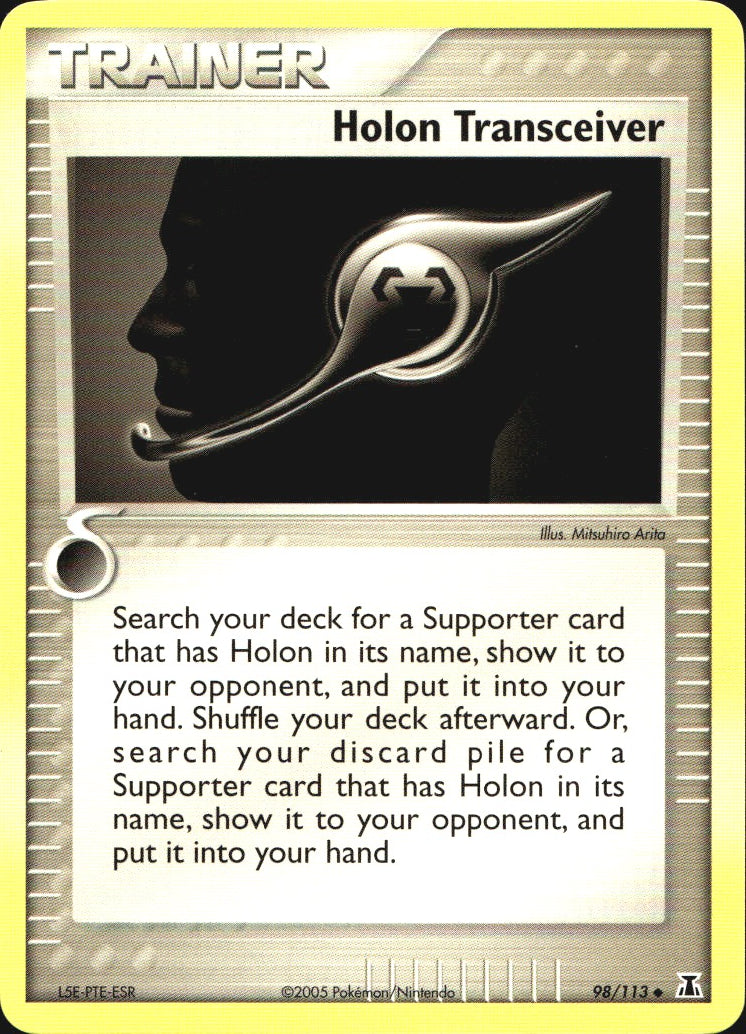 Holon Transceiver 98/113 Uncommon Delta Species Pokemon Near Mint