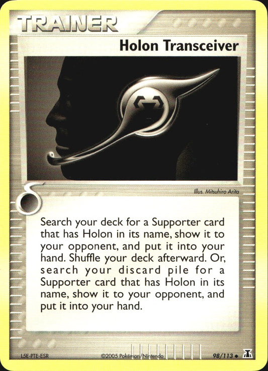 Holon Transceiver 98/113 Uncommon Delta Species Pokemon Near Mint