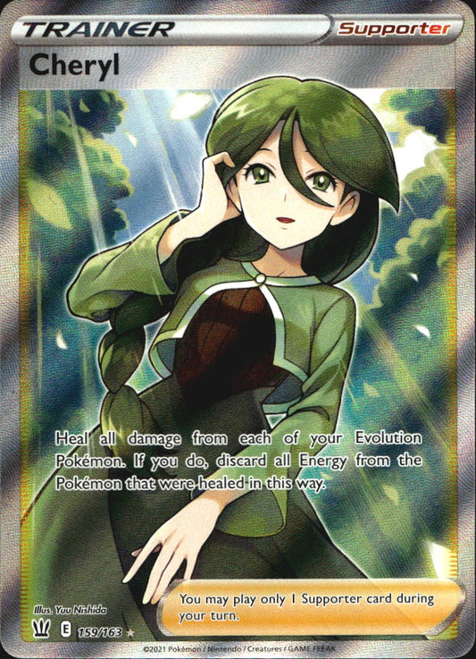 Cheryl 159/163 Ultra Rare Battle Styles Near Mint