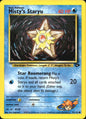 Misty's Staryu 92/132 Common Gym Challenge Pokemon Near Mint