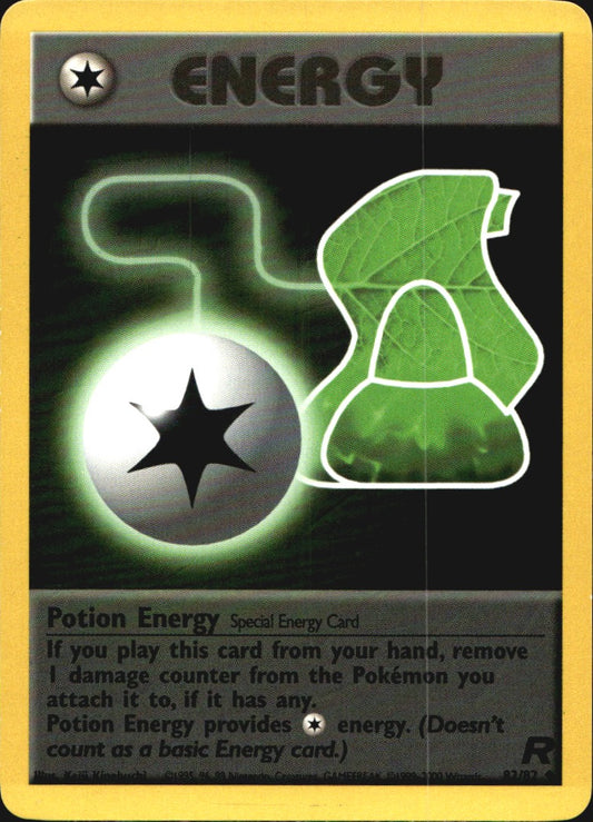 Potion Energy 82/82 Uncommon Team Rocket Pokemon Near Mint
