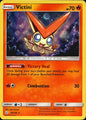 Victini 30/236 Holo Rare Cosmic Eclipse Pokemon Near Mint